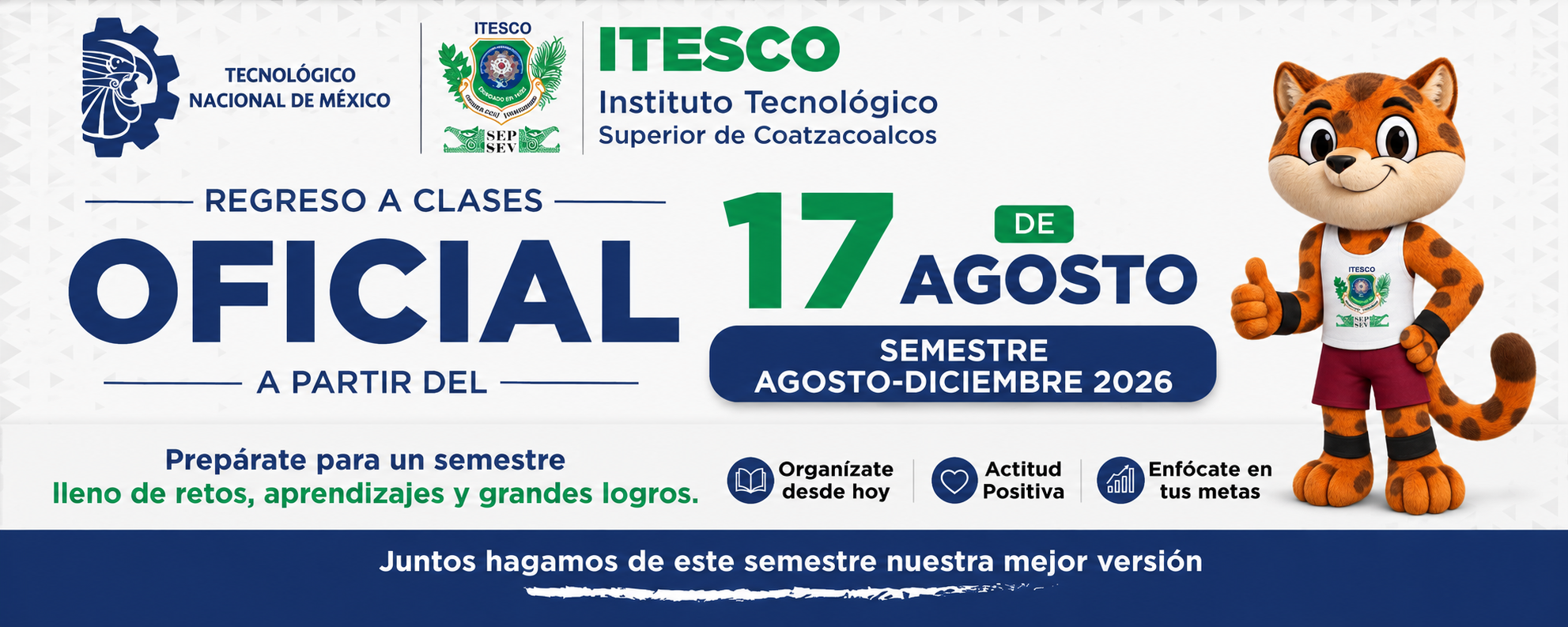 ¡Estamos listos para comenzar un nuevo semestre!
